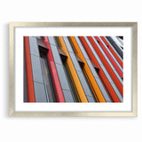 Abstract Geometric Architecture Art - Bold Urban Wall Print