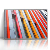 Abstract Geometric Architecture Art - Bold Urban Wall Print
