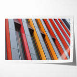 Abstract Geometric Architecture Art - Bold Urban Wall Print