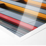 Abstract Geometric Architecture Art - Bold Urban Wall Print