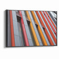 Abstract Geometric Architecture Art - Bold Urban Wall Print