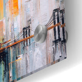 Abstract Architecture Cityscape Art - Geometric Urban Building Print
