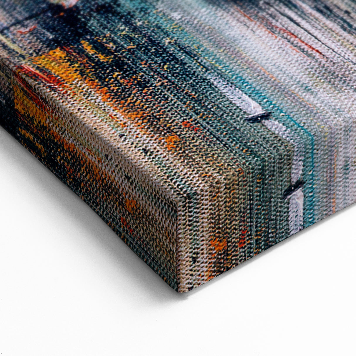 Abstract Architecture Cityscape Art - Geometric Urban Building Print