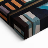 Large Abstract Architecture Canvas Print | Geometric Urban Art
