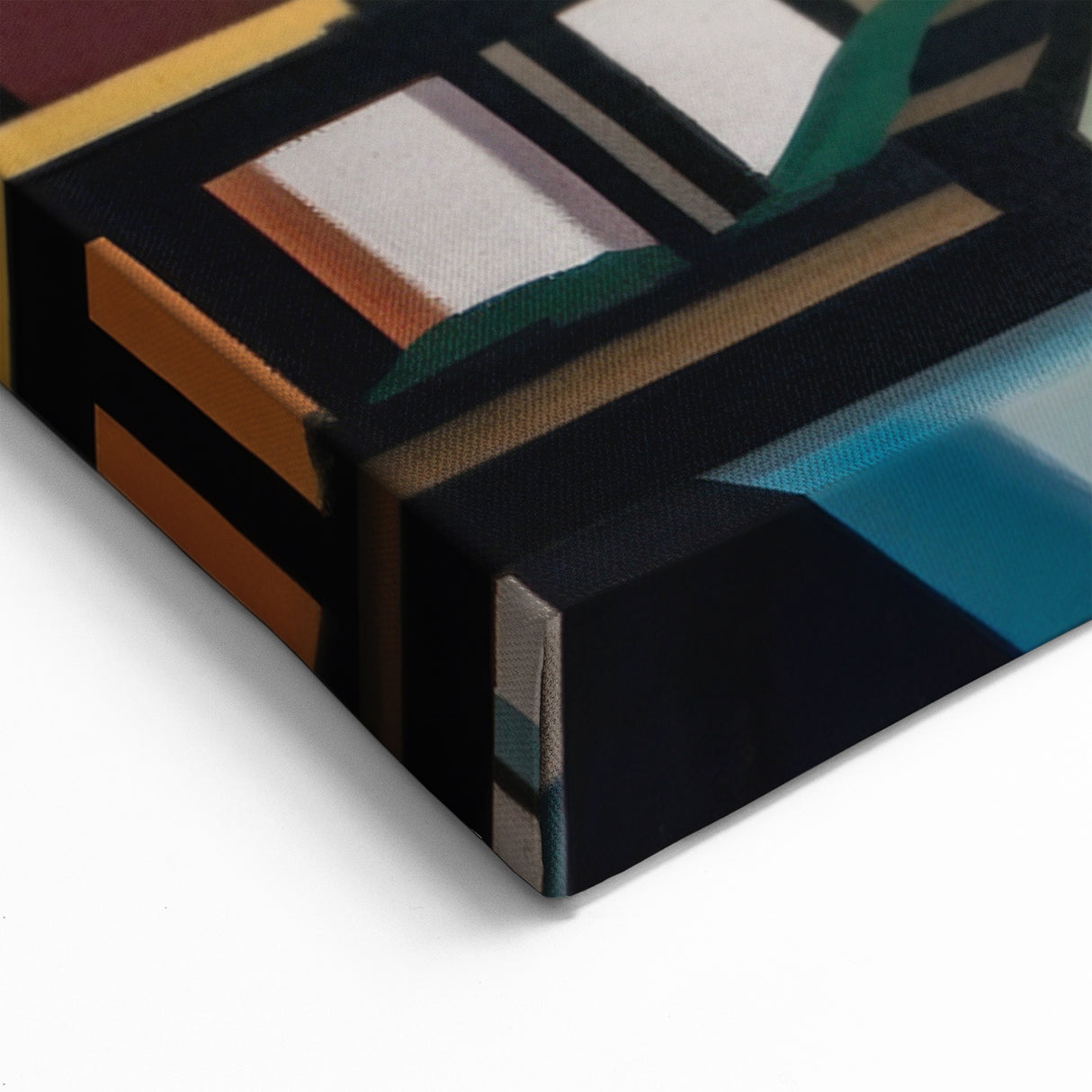 Large Abstract Architecture Canvas Print | Geometric Urban Art