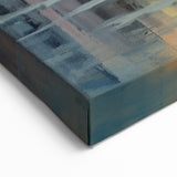 Sunset Cityscape Art - Modern Abstract Architectural Wall Print