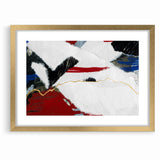 Dynamic Strokes and Lines Abstract Art - Modern Geometric Line Canvas