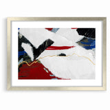 Dynamic Strokes and Lines Abstract Art - Modern Geometric Line Canvas