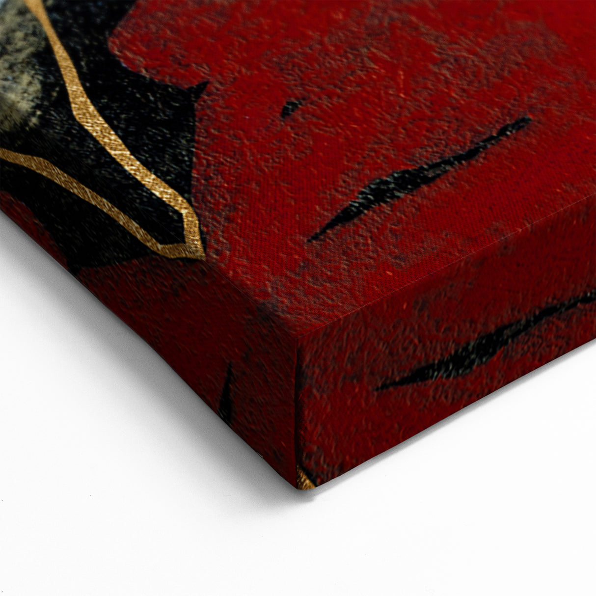 Dynamic Strokes and Lines Abstract Art - Modern Geometric Line Canvas