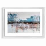 Modern Strokes and Lines Abstract Art - Geometric Line Canvas Print
