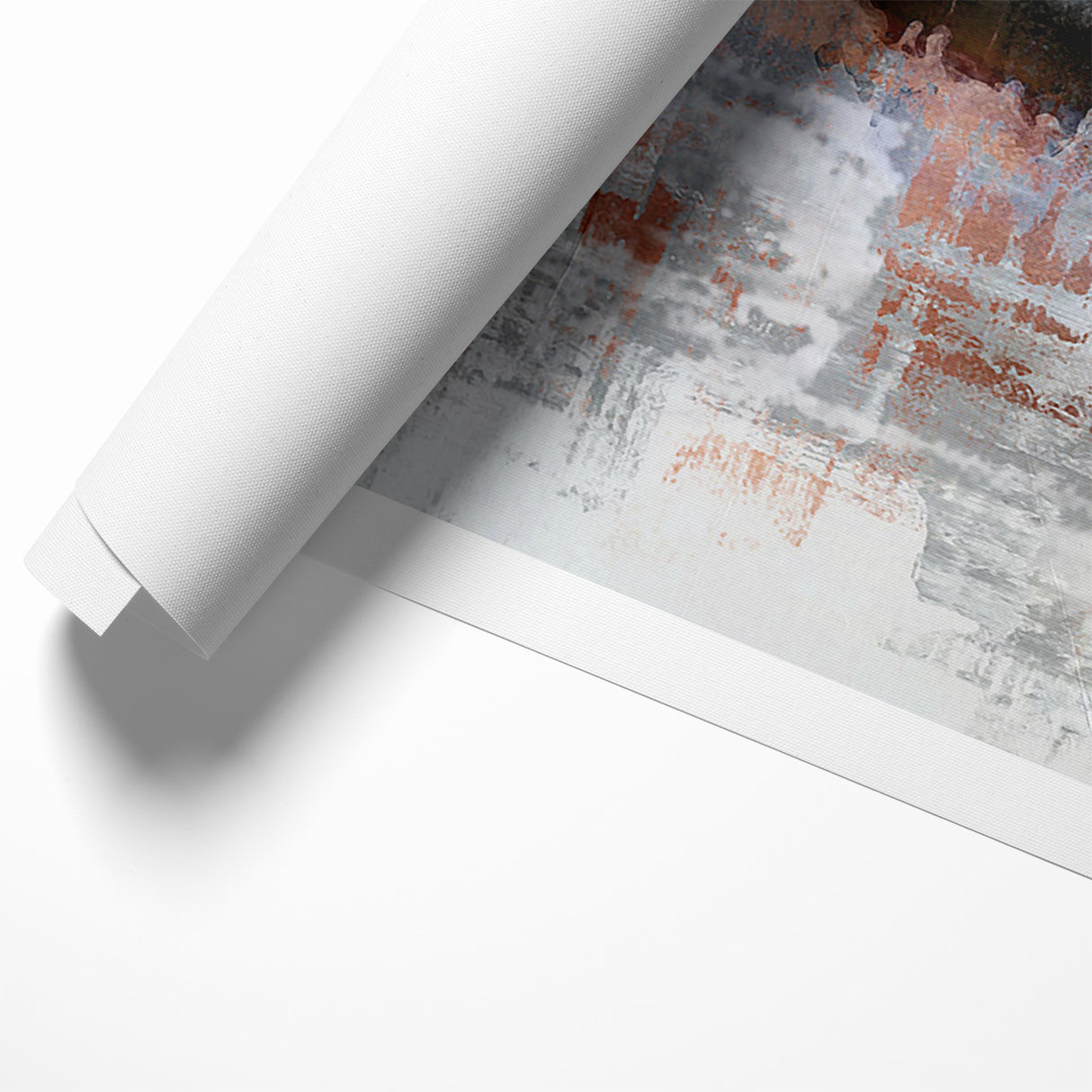 Modern Strokes and Lines Abstract Art - Geometric Line Canvas Print