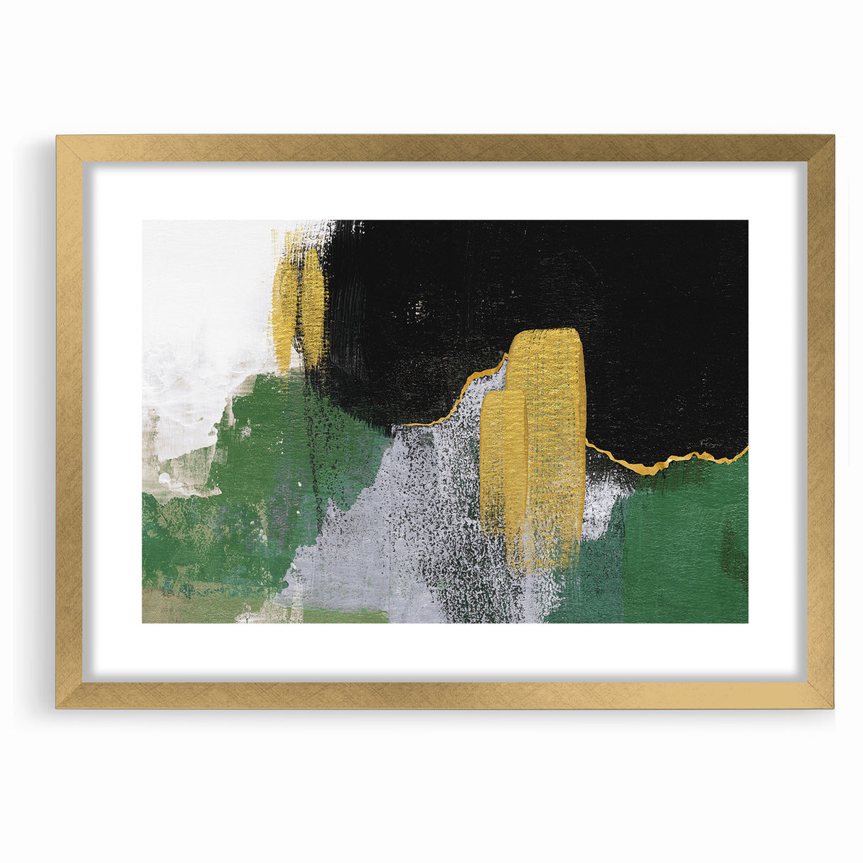 Artistic Strokes and Lines Abstract Art - Modern Minimalist Canvas
