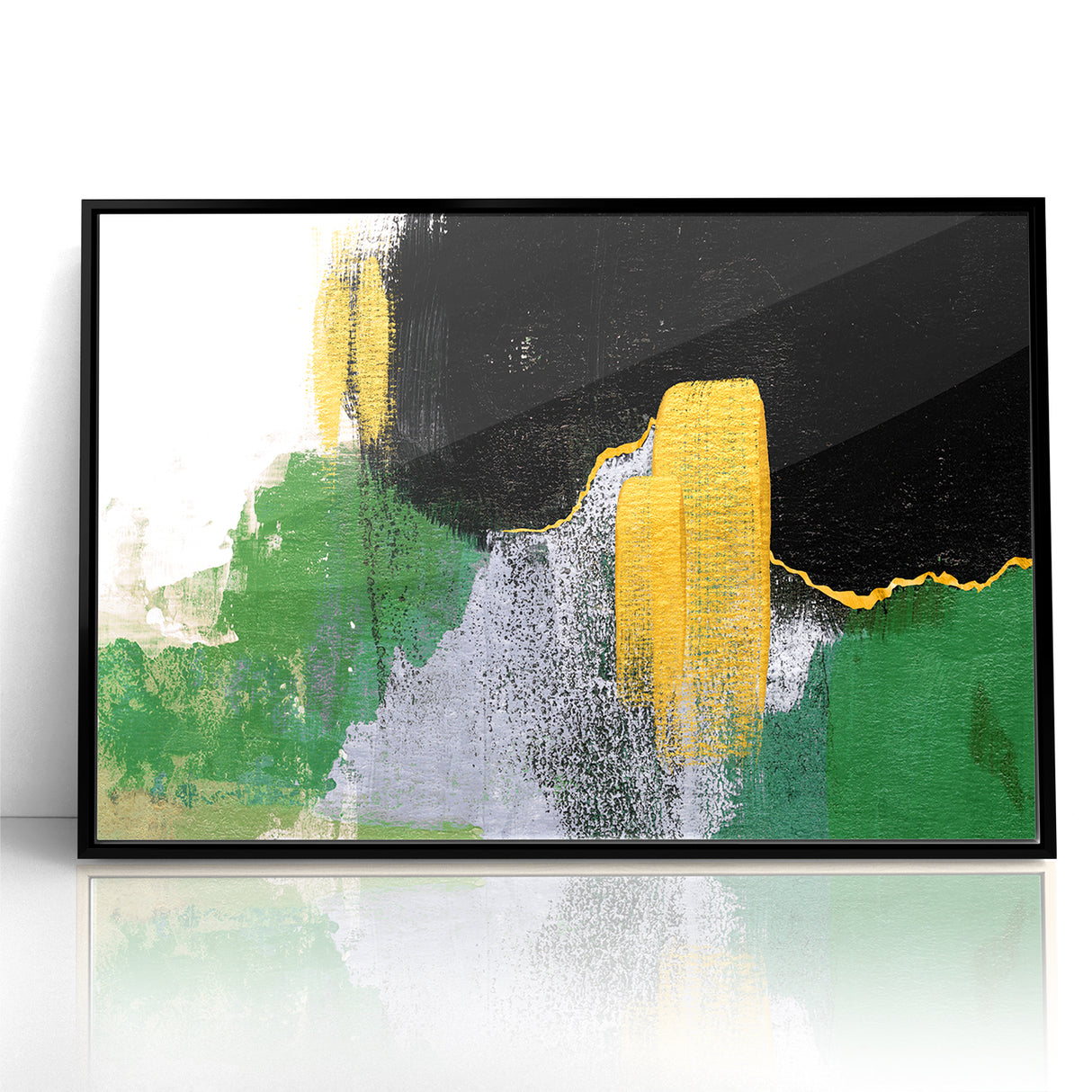 Artistic Strokes and Lines Abstract Art - Modern Minimalist Canvas