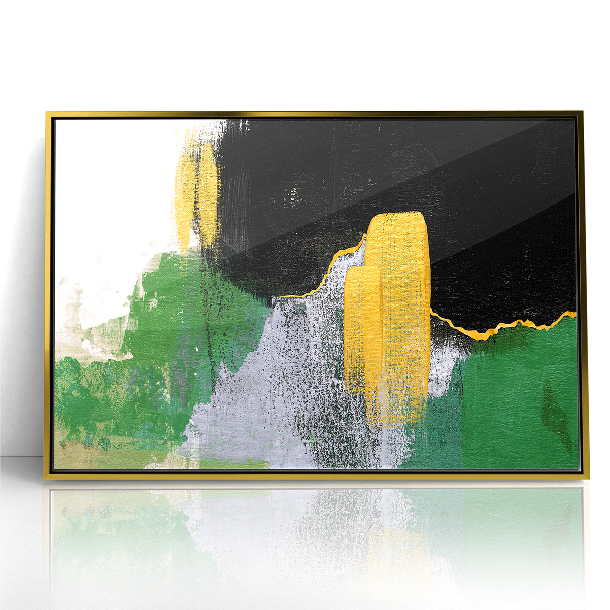 Artistic Strokes and Lines Abstract Art - Modern Minimalist Canvas