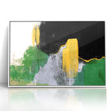 Artistic Strokes and Lines Abstract Art - Modern Minimalist Canvas