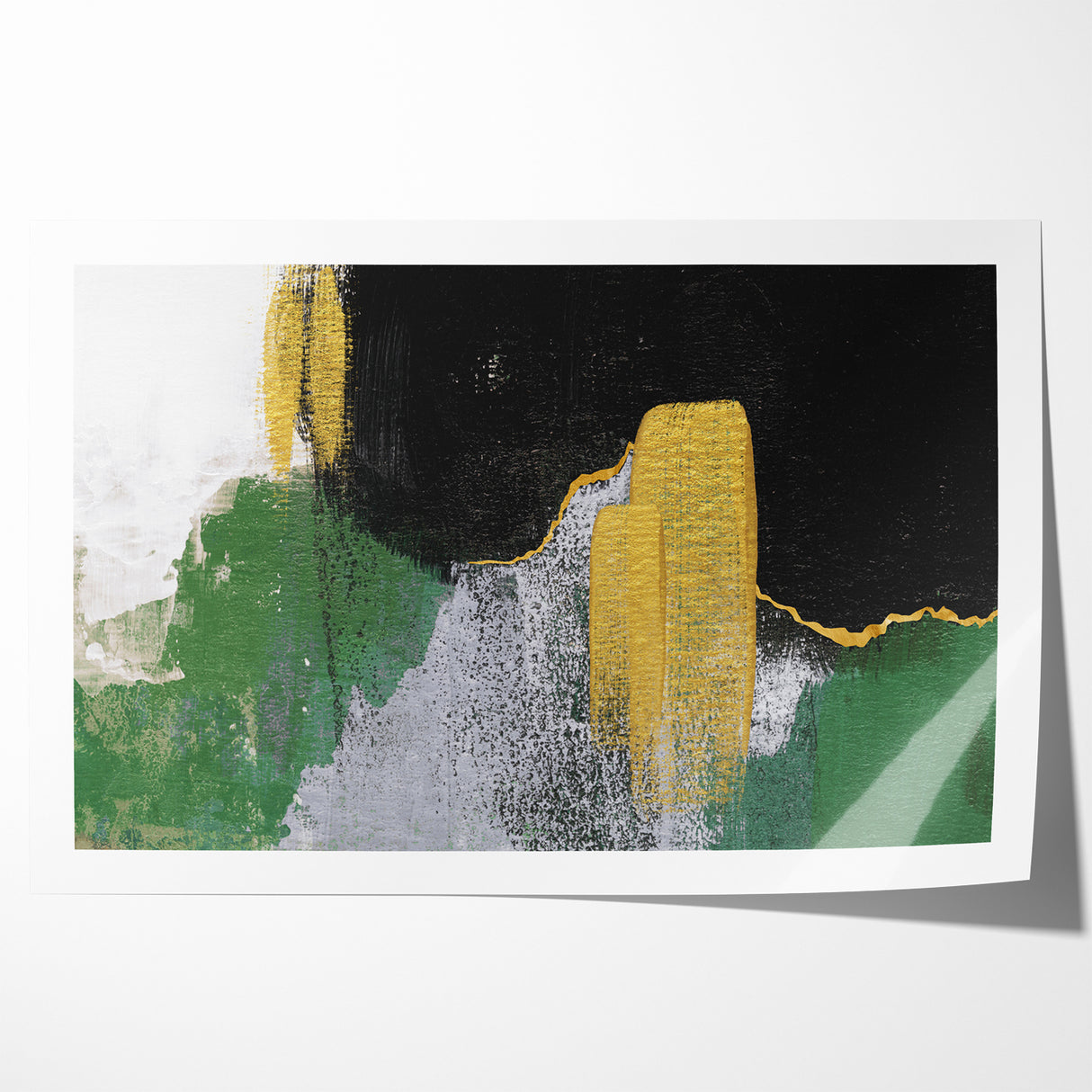 Artistic Strokes and Lines Abstract Art - Modern Minimalist Canvas