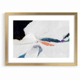 Colorful Strokes and Lines Abstract Art - Modern Geometric Canvas
