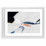 Colorful Strokes and Lines Abstract Art - Modern Geometric Canvas