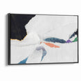 Colorful Strokes and Lines Abstract Art - Modern Geometric Canvas