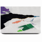 Vibrant Strokes and Lines Abstract Art - Modern Geometric Canvas