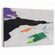 Vibrant Strokes and Lines Abstract Art - Modern Geometric Canvas