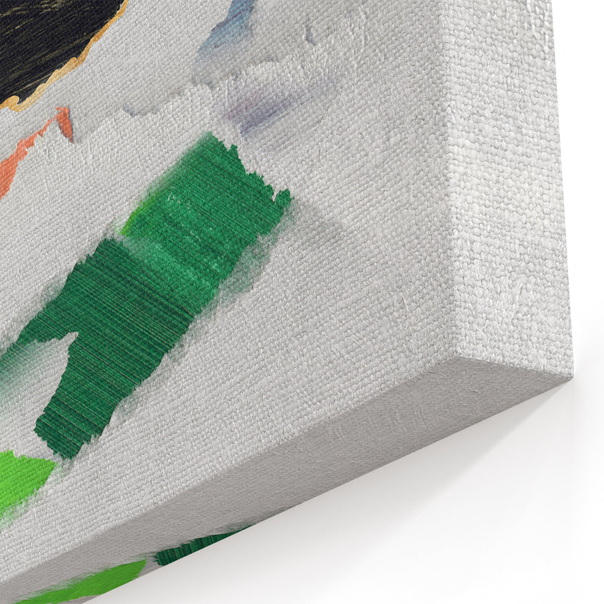 Vibrant Strokes and Lines Abstract Art - Modern Geometric Canvas