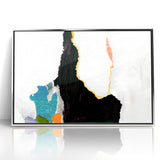 Elegant Strokes and Lines Abstract Art - Modern Minimalist Canvas