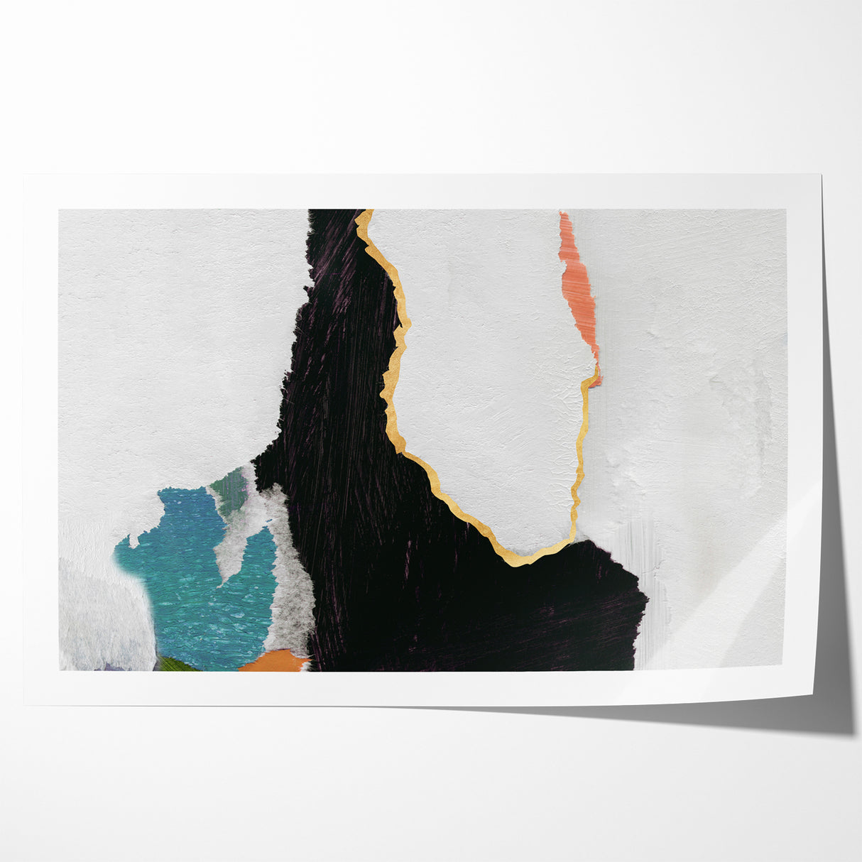Elegant Strokes and Lines Abstract Art - Modern Minimalist Canvas