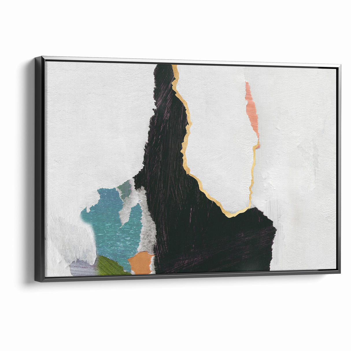 Elegant Strokes and Lines Abstract Art - Modern Minimalist Canvas