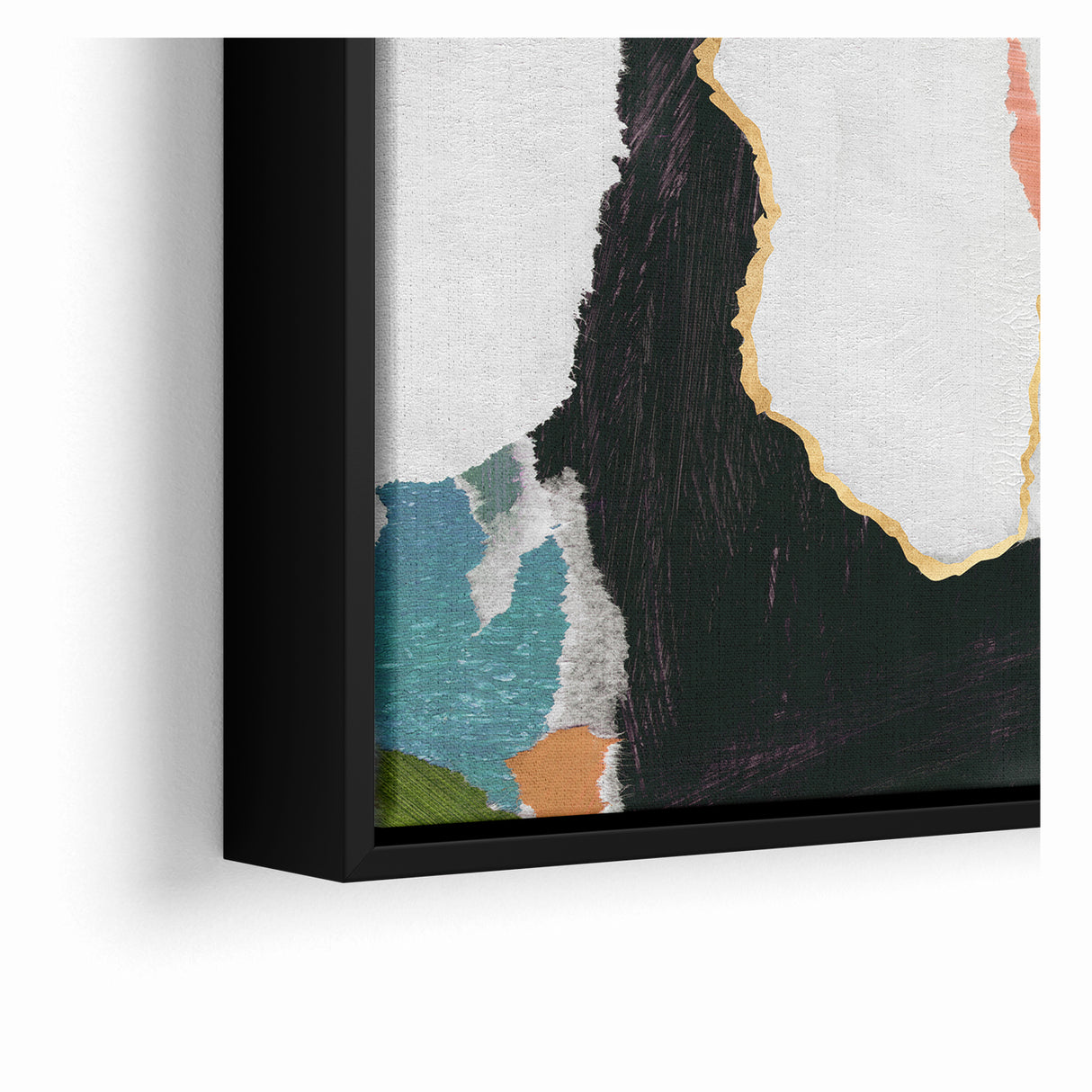 Elegant Strokes and Lines Abstract Art - Modern Minimalist Canvas
