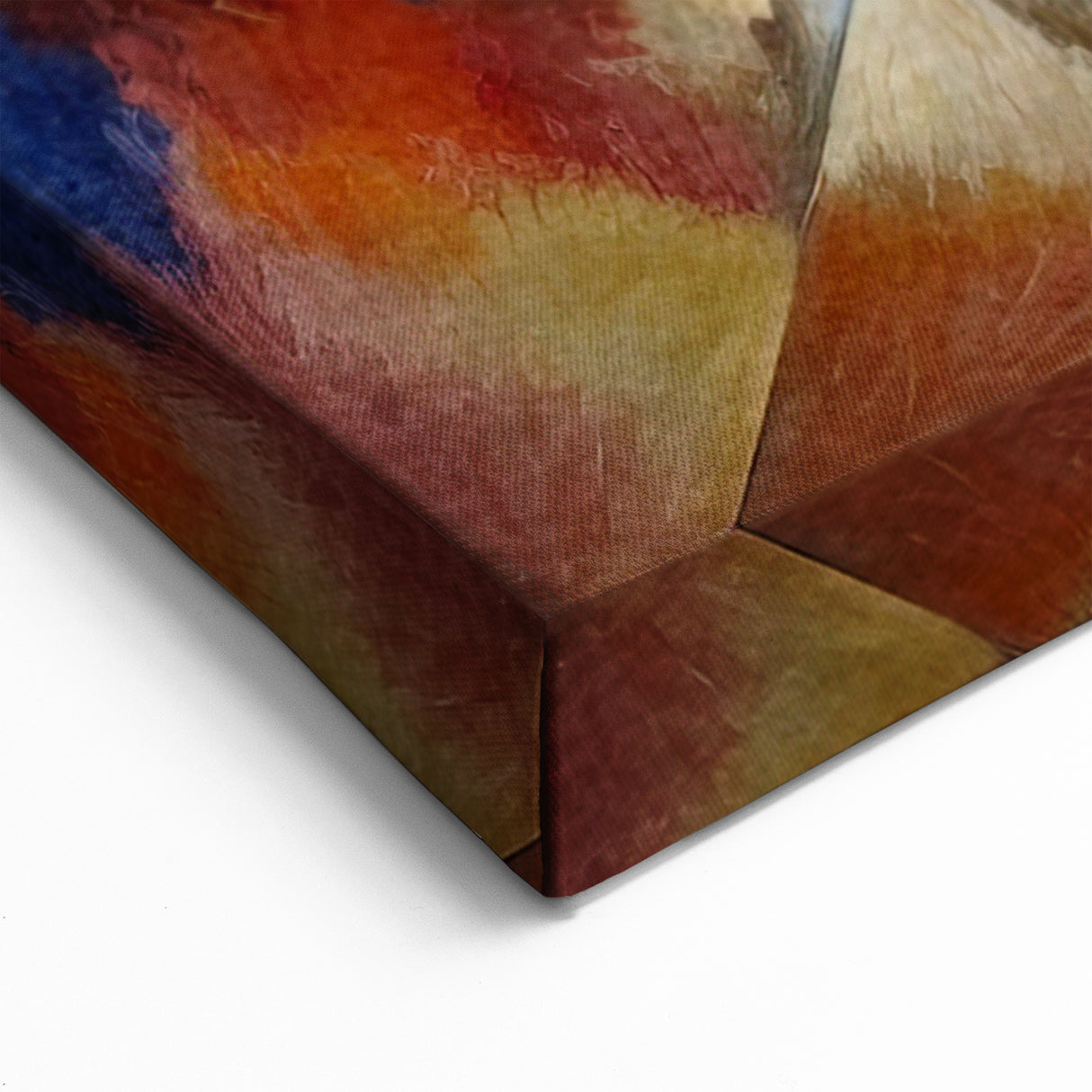 Vivid Abstract Expressionist Canvas Wall Art