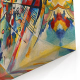 Vivid Abstract Expressionist Canvas Wall Art