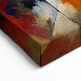 Vivid Abstract Expressionist Canvas Wall Art