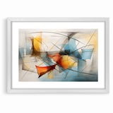 Fluid Abstract Expressionist Canvas Wall Art