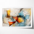Fluid Abstract Expressionist Canvas Wall Art