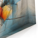 Fluid Abstract Expressionist Canvas Wall Art