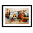 Modern Geometric Abstract Expressionist Canvas Wall Art