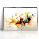 Dynamic Abstract Expressionist Canvas Wall Art