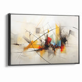 Dynamic Abstract Expressionist Canvas Wall Art