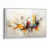 Dynamic Abstract Expressionist Canvas Wall Art