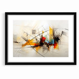 Dynamic Abstract Expressionist Canvas Wall Art