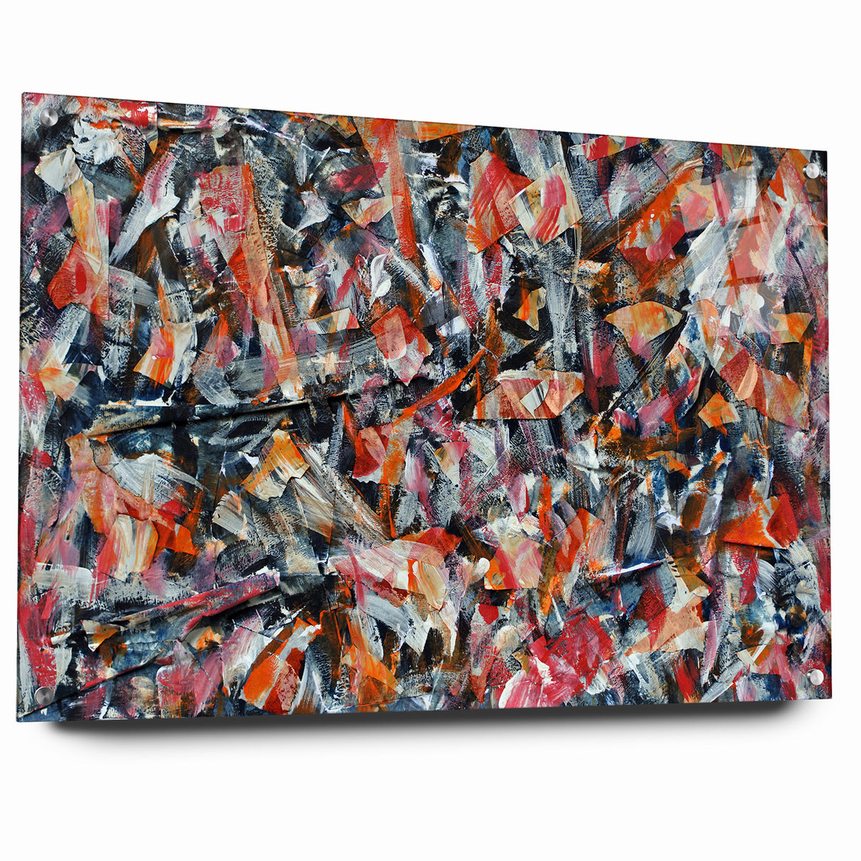 Textured Abstract Expressionist Canvas Wall Art