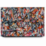 Textured Abstract Expressionist Canvas Wall Art