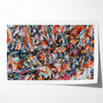 Textured Abstract Expressionist Canvas Wall Art
