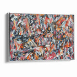 Textured Abstract Expressionist Canvas Wall Art