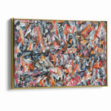 Textured Abstract Expressionist Canvas Wall Art