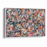 Textured Abstract Expressionist Canvas Wall Art