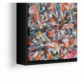 Textured Abstract Expressionist Canvas Wall Art