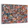 Textured Abstract Expressionist Canvas Wall Art