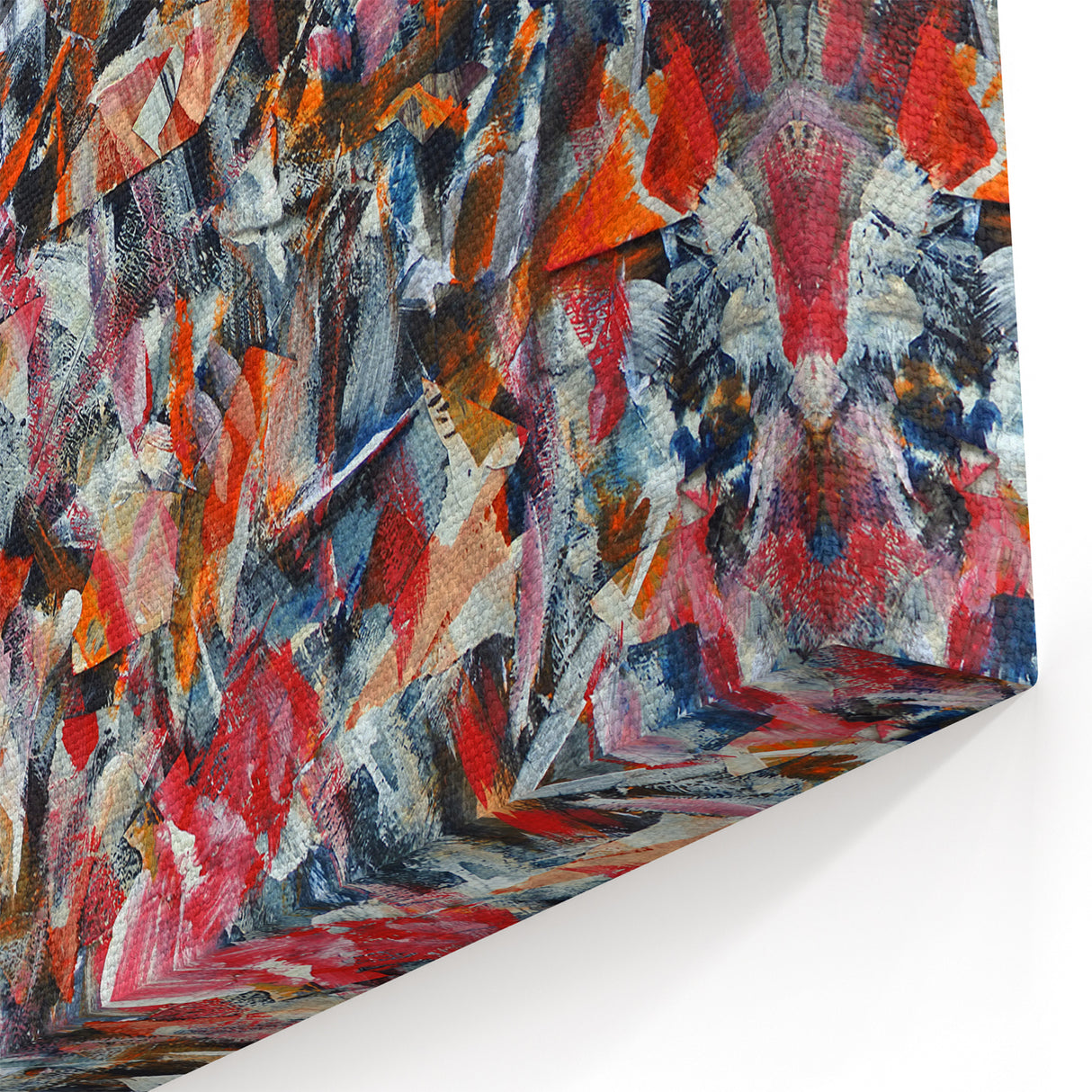 Textured Abstract Expressionist Canvas Wall Art